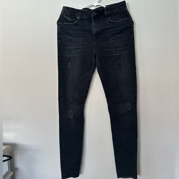 RTA Black Distressed Jeans - Picture 3 of 7